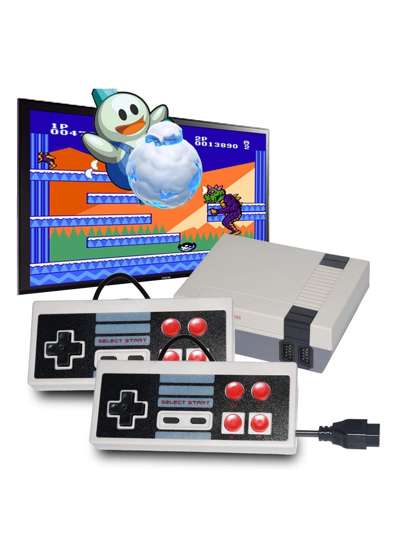 Generic - Retro Game Console, Classic Mini Retro Game System Built-in 620 Games and 2 Controllers, Old-School Gaming System for Adults and Kids, 8-Bit Video Game System with Classic Games - Image 1