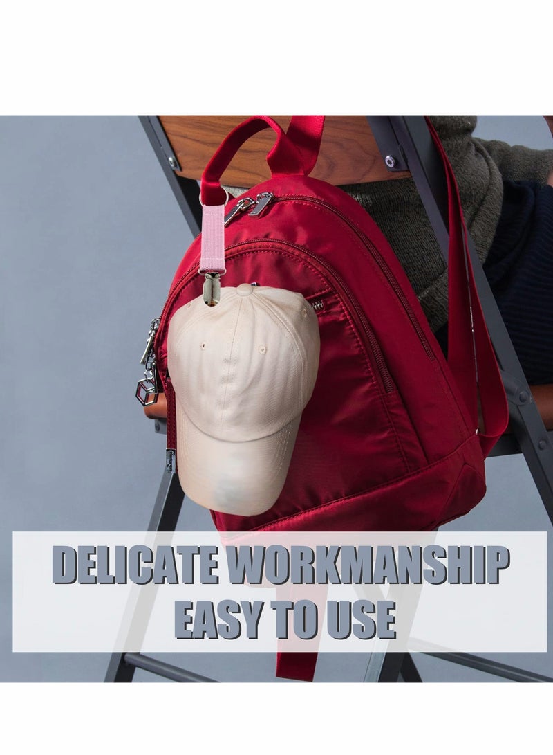 Generic Multifunctional Elastic Hat Clips for Travel and Outdoor Activities, Perfect for Keeping Caps Secure During Hiking and Camping - Image 2