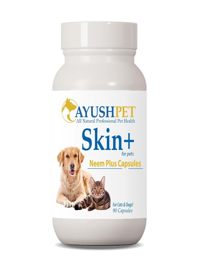 Ayush Herbs Ayush Pet Neem Plus, Neem Supplement for Dogs, 90 Servings - Image 1