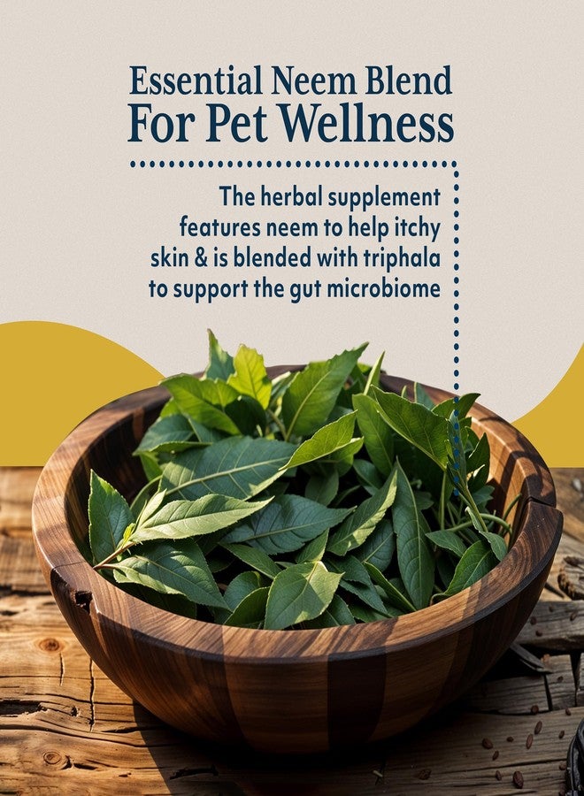 Ayush Herbs Ayush Pet Neem Plus, Neem Supplement for Dogs, 90 Servings - Image 4