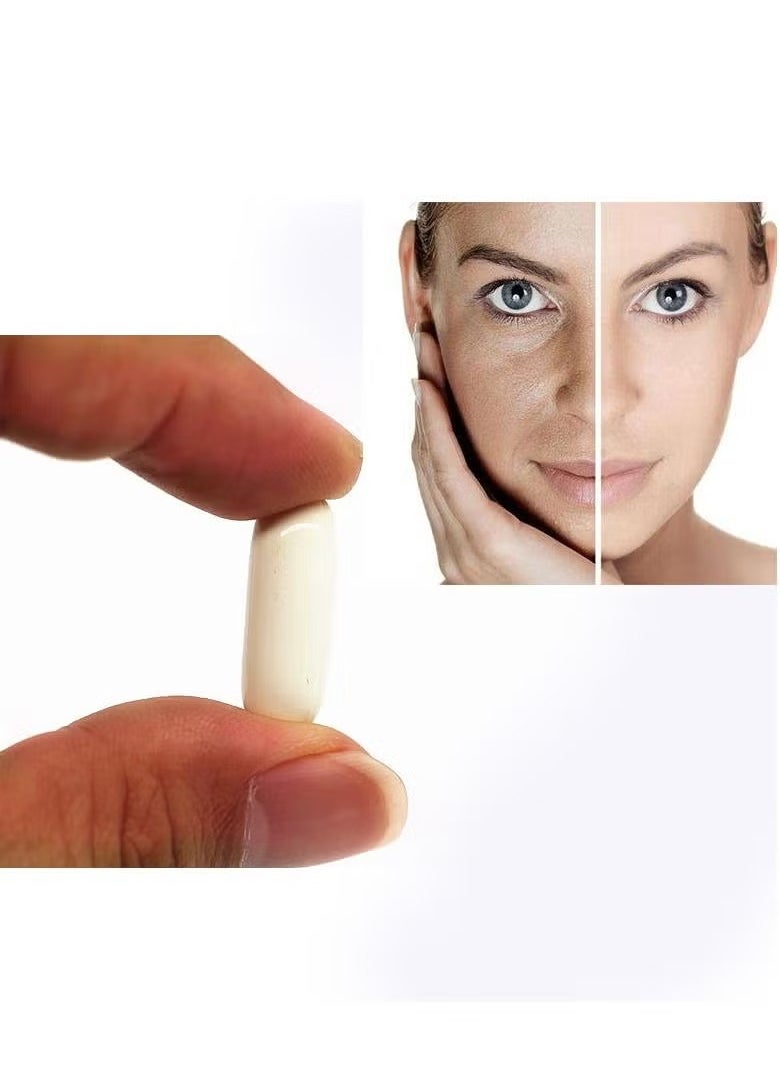 DAZZEL - Glutathione Whitening Pills 60 Capsules 5000mg Glutathione Effective Skin Lightening Supplement Dark Spots, Melasma & Acne Scar Remover Hyperpigmentation Treatment Anti Aging Antioxidant - Image 1