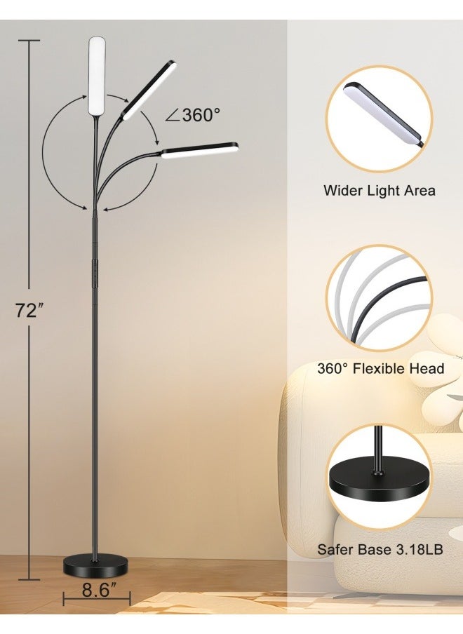 FPC Small Night Light, Bedroom Sleep Light, Remote Control Soft Light Floor Lamp 15W/1500LM, Minimalist Living Room Bedroom 1.8cm  - Image 4