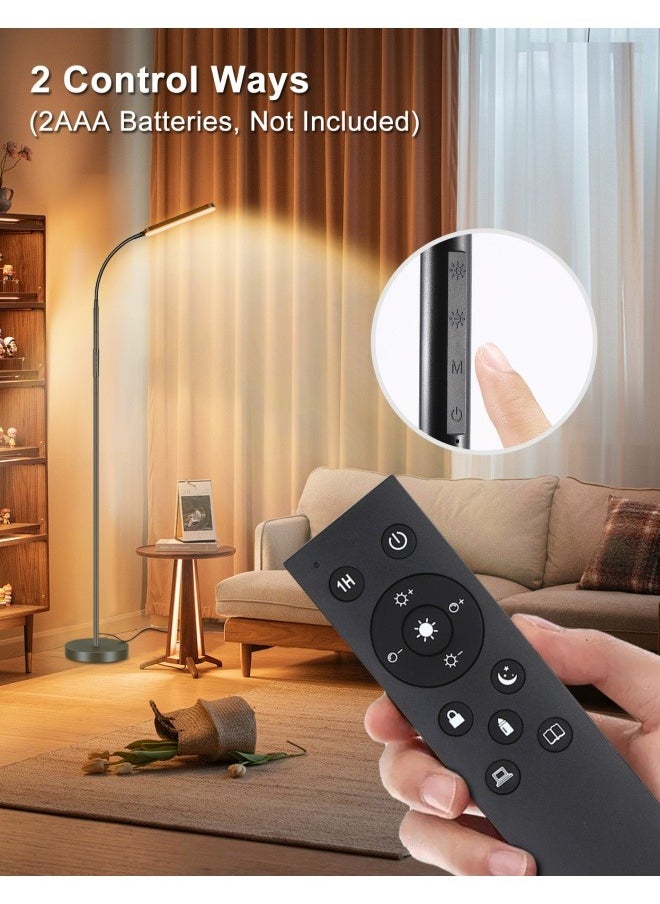 FPC Small Night Light, Bedroom Sleep Light, Remote Control Soft Light Floor Lamp 15W/1500LM, Minimalist Living Room Bedroom 1.8cm  - Image 1