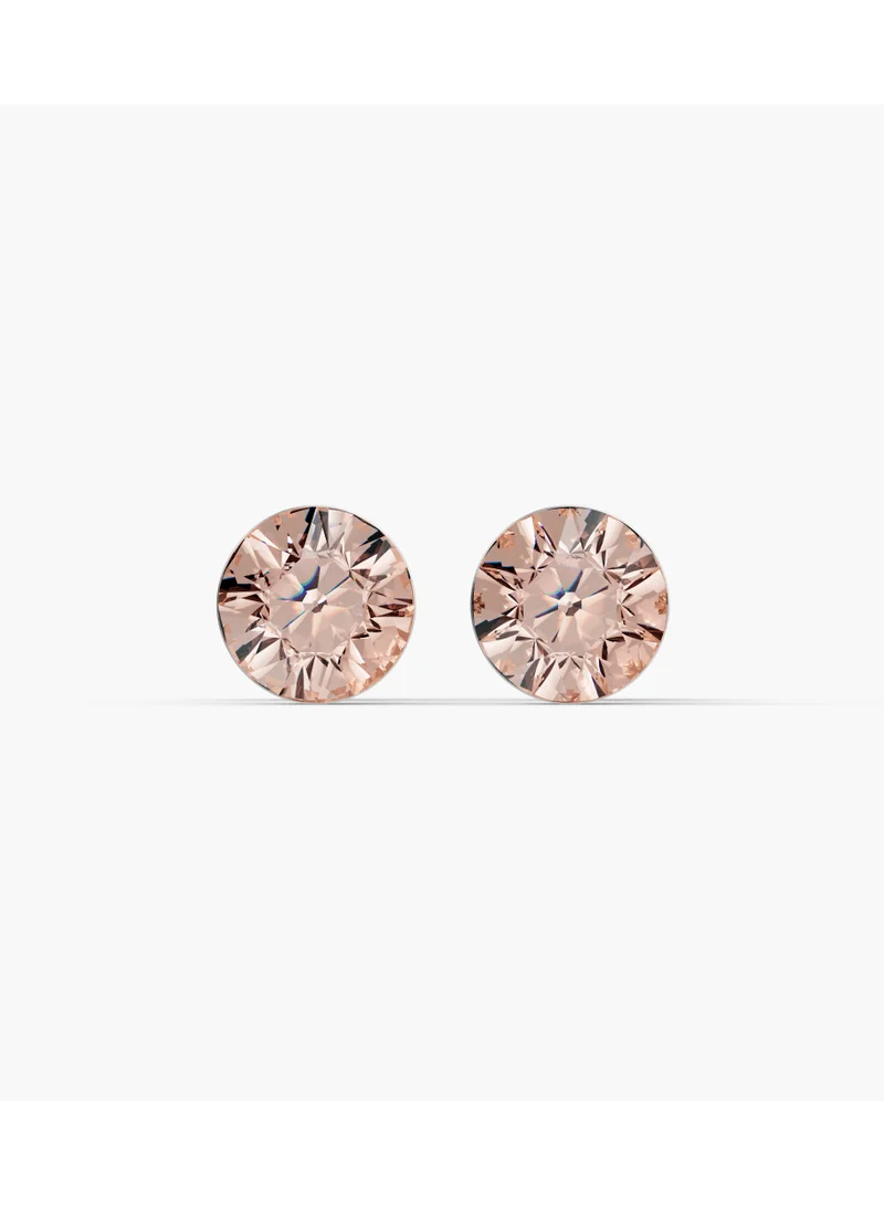 Seona  Seona Aurora Crystal Earrings for Women, Hypoallergenic Stainless Studs | Stud Earrings for Sensitive Ears, Small Lightweight Non-Tarnish Jewelry, Dual Closure Design | 6mm |Silk for Women | Best Price UAE
