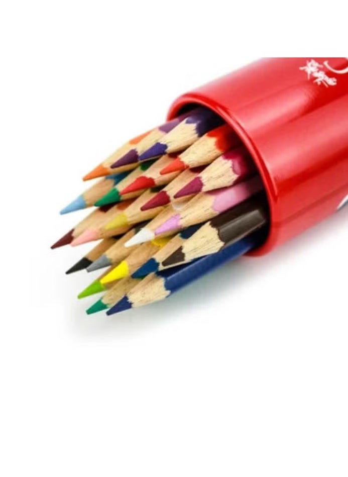 FABER-CASTELL Pack Of 24-Pieces Colour Pencils Set Multicolour  - Image 3
