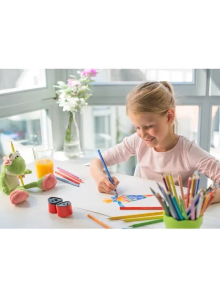 FABER-CASTELL Pack Of 24-Pieces Colour Pencils Set Multicolour  - Image 2