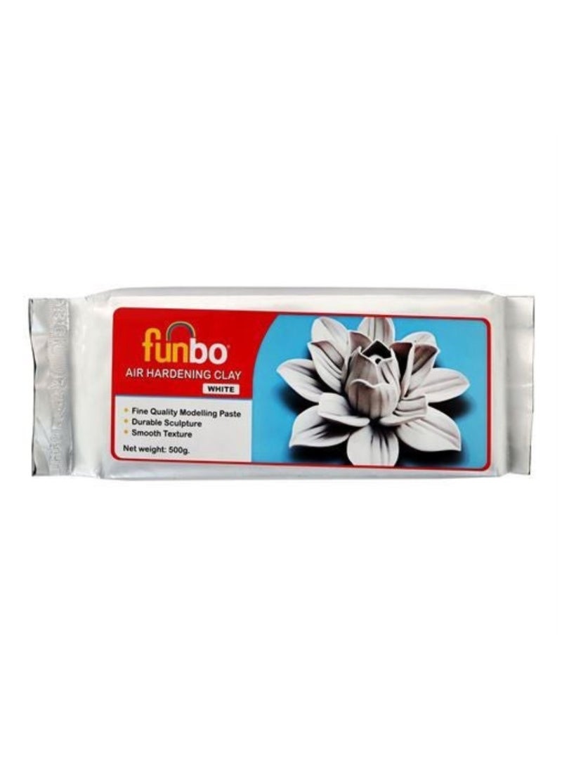 Funbo Air Hardening Clay – 500g, Non-Toxic Modeling Clay for Arts, Crafts, and Sculpting - Image 1
