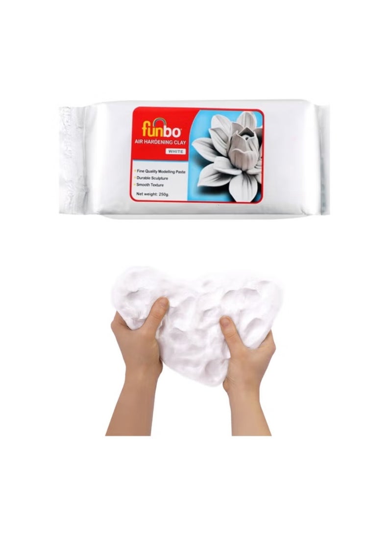 Funbo Air Hardening Clay – 500g, Non-Toxic Modeling Clay for Arts, Crafts, and Sculpting - Image 3