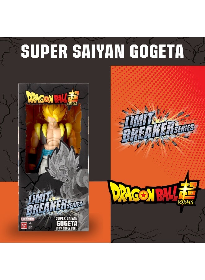 Bandai Dragon Ball Limit Breaker Series Super Saiyan Gogeta 12-Inches | Collectible Action Figure | Display Figure | Perfect Gift for Collectors, Manga & Anime Lovers! - Image 5