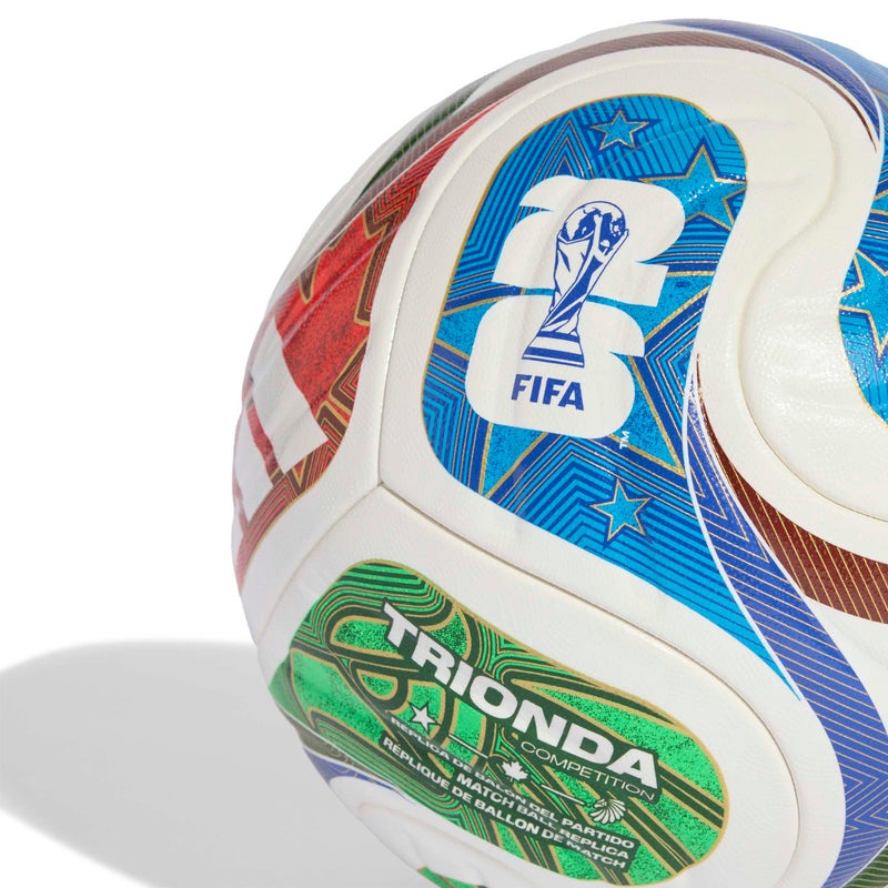 Adidas World Cup 26 Trionda Competition Ball For Unisex White 4 - Image 3