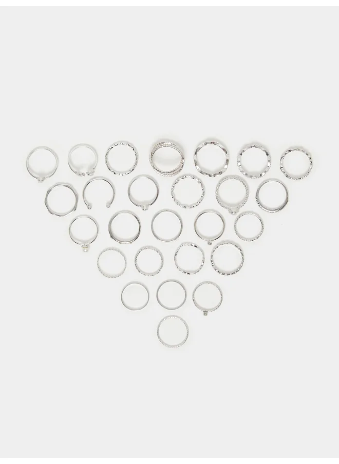ستايلي Styli Casual Ring Set