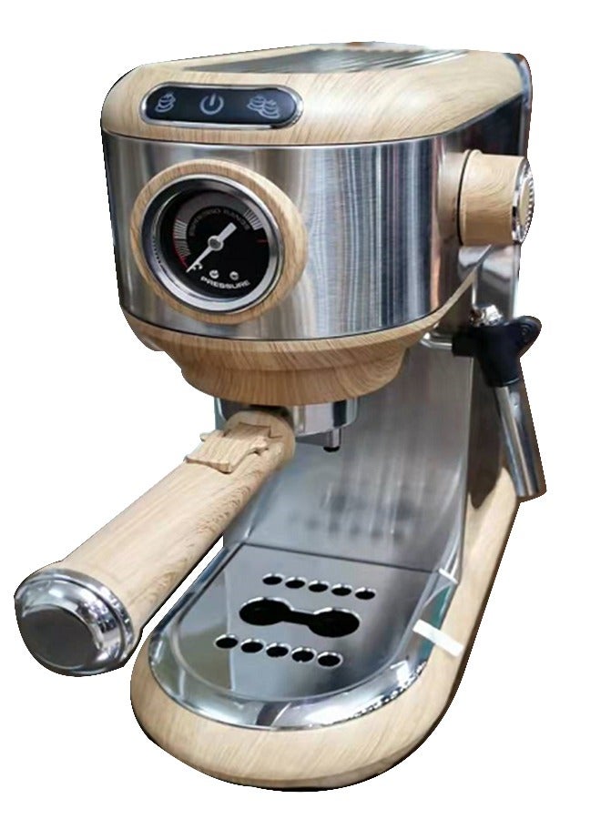 15 Bar Ribbon Espresso Coffee Maker 1 L 1450 W RE-6-035 Wood