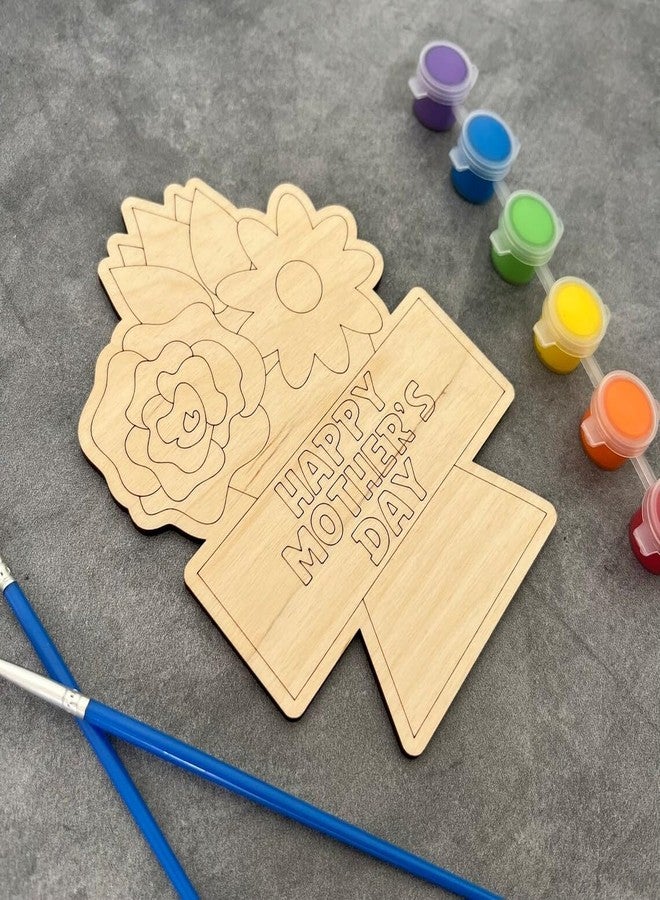 Haoser DIY Paint Kit | Mothers Day Gift | Mothers Day Paint Kit | Gift for Mom | Kids Painting Activity // Kids Craft - Image 1