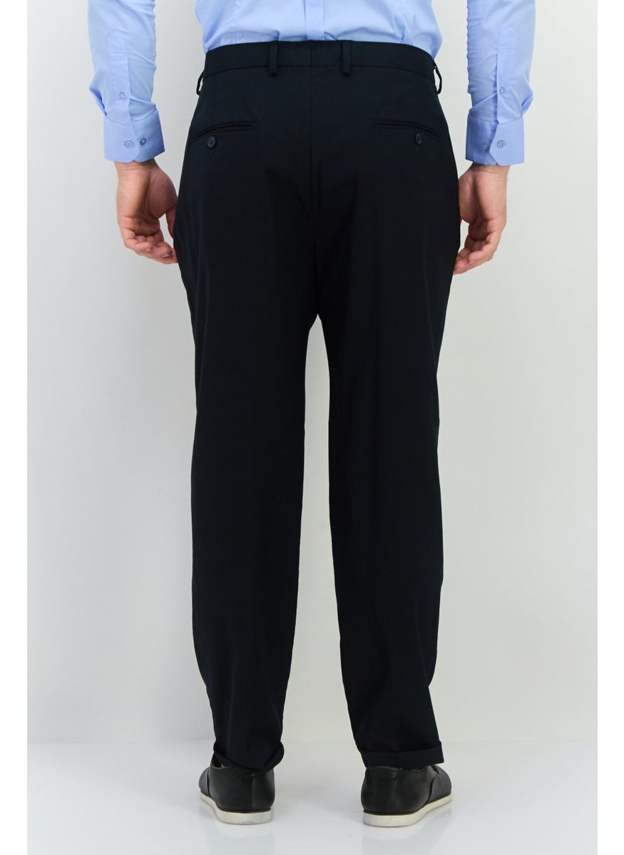 Sorbino - Men Regular Fit Solid Chino Pants, Black - Image 1