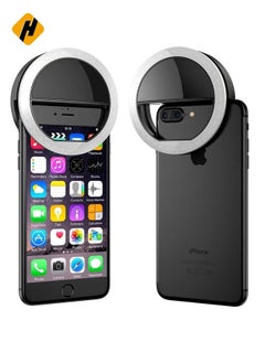 HuHa Selfie Ring Light for Mobile  3 Way Led Flash || White Light for All Smartphones  - Image 1