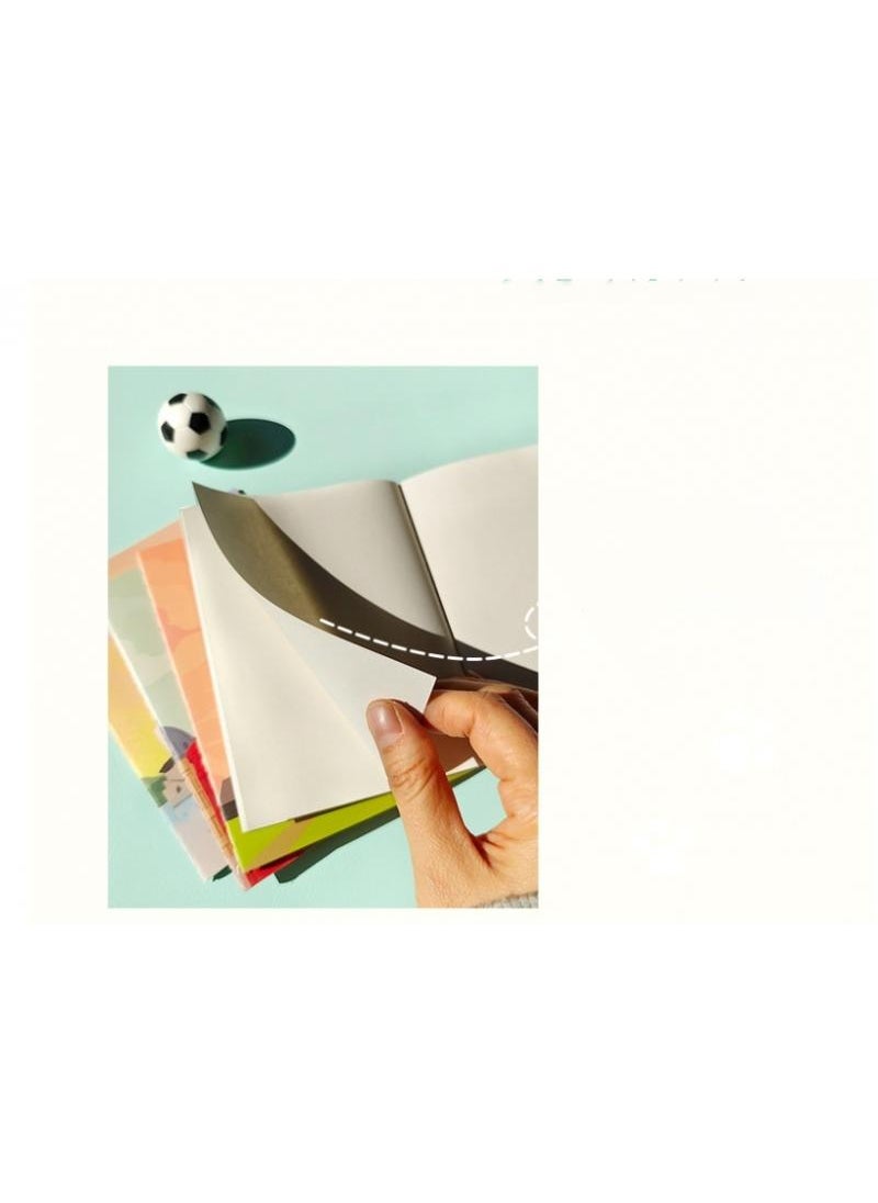 Y&D - 12 Pieces Portable Notebook Illustrations With Minimalist Design Student Stationery - Image 1