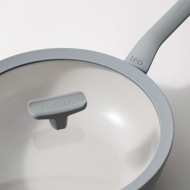 بيرجوف بيرجهوف قدر المنيوم بغطاء 28سم، رمادي - Image 3