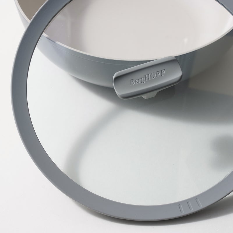 بيرجوف بيرجهوف قدر المنيوم بغطاء 28سم، رمادي - Image 2