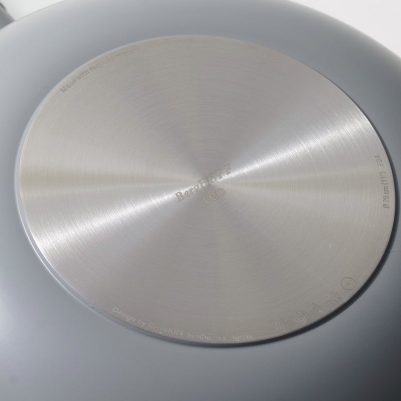 بيرجوف بيرجهوف قدر المنيوم بغطاء 28سم، رمادي - Image 4