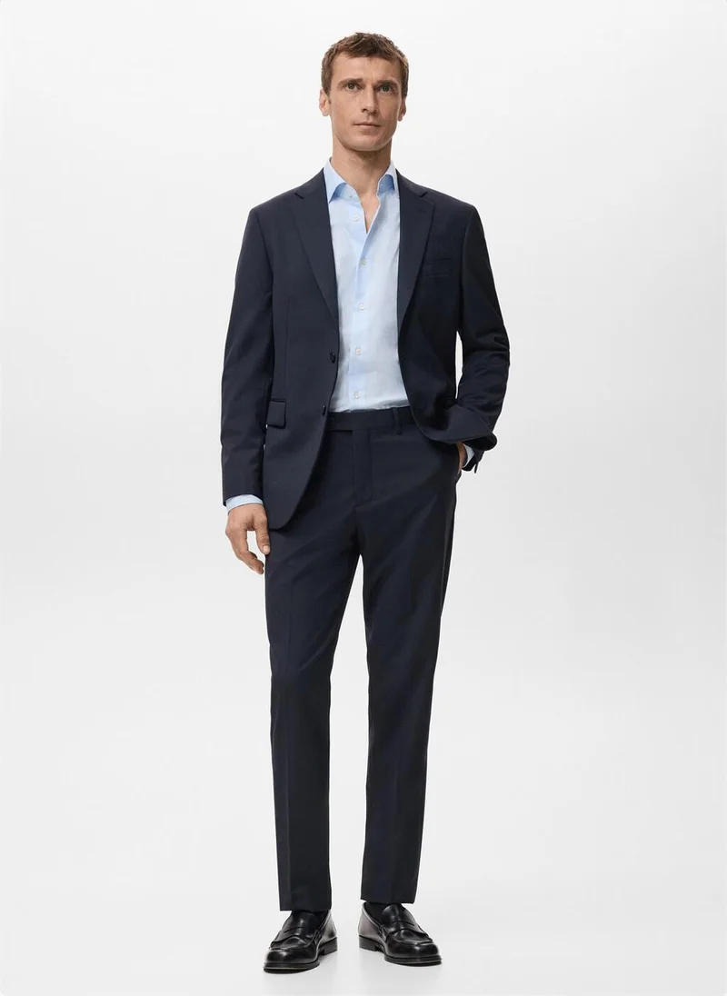 Mango Man  Turin 100% wool suit jacket for Men | Best Price UAE