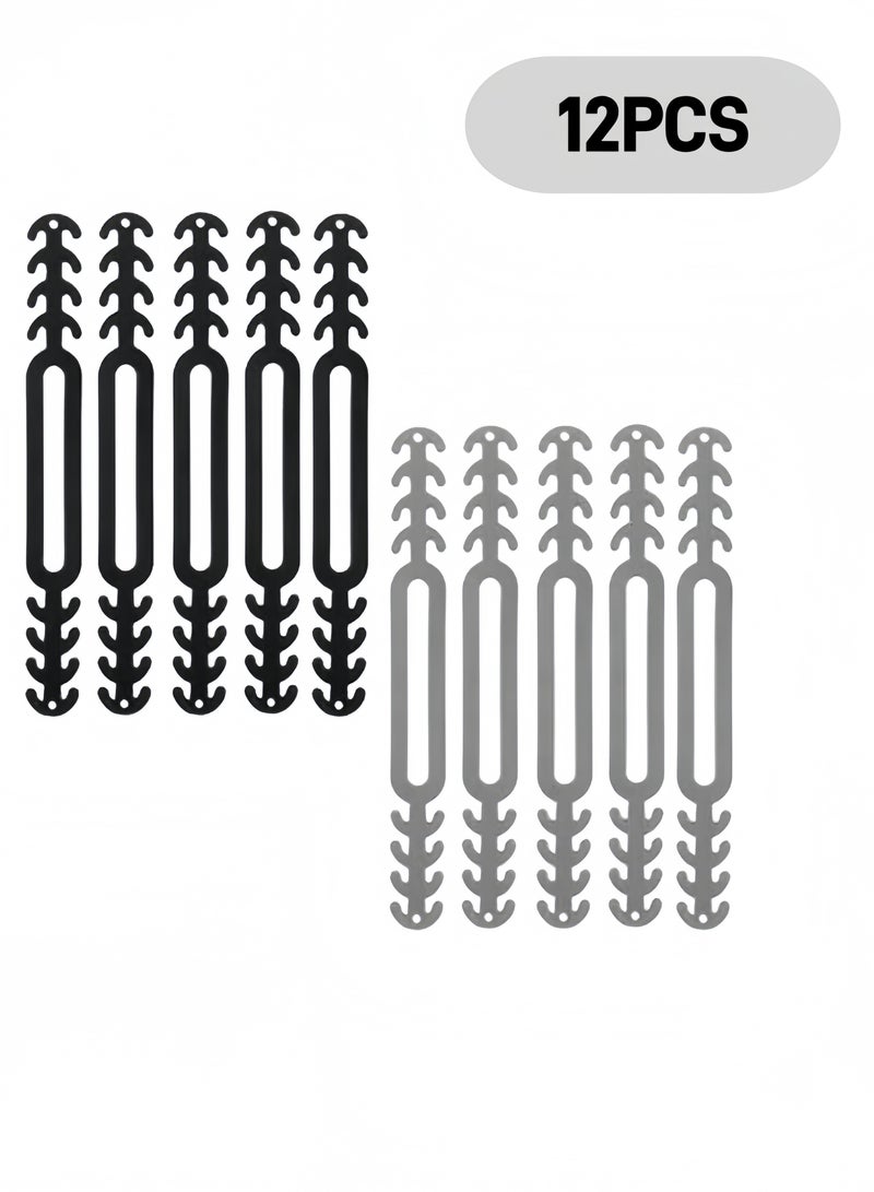 12 Pieces Anti-slip Extension Hook Mask Belt Strap - Image 1