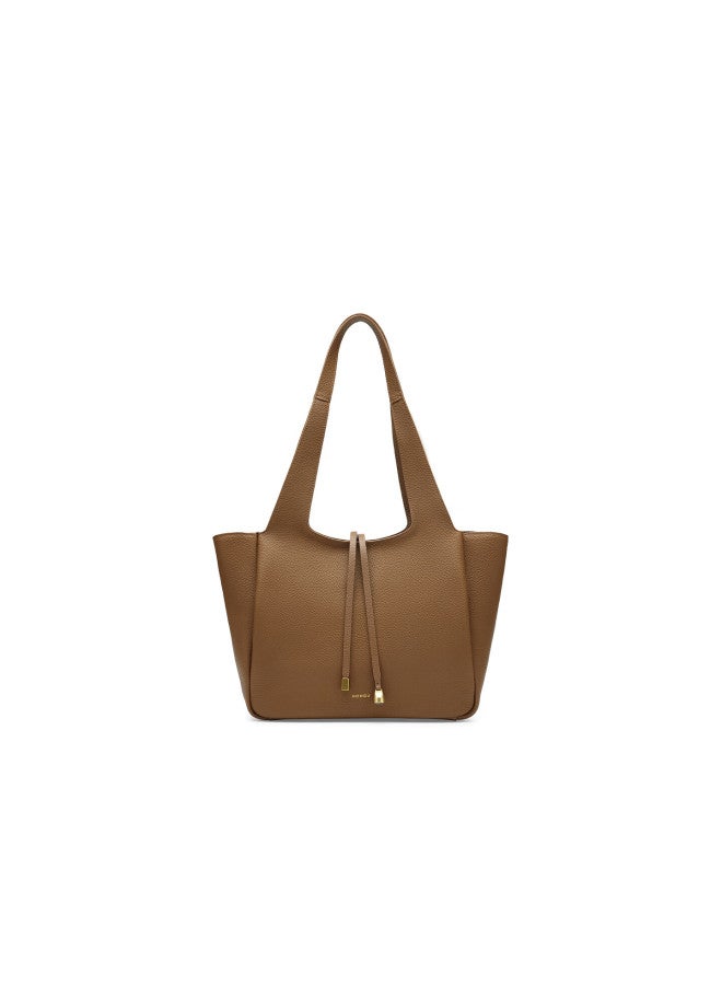 Hongu Women's Genuine Leather Shoulder Underarm Bag Large Capacity Tote Bag Birthday Gift For Girlfriend - Image 4