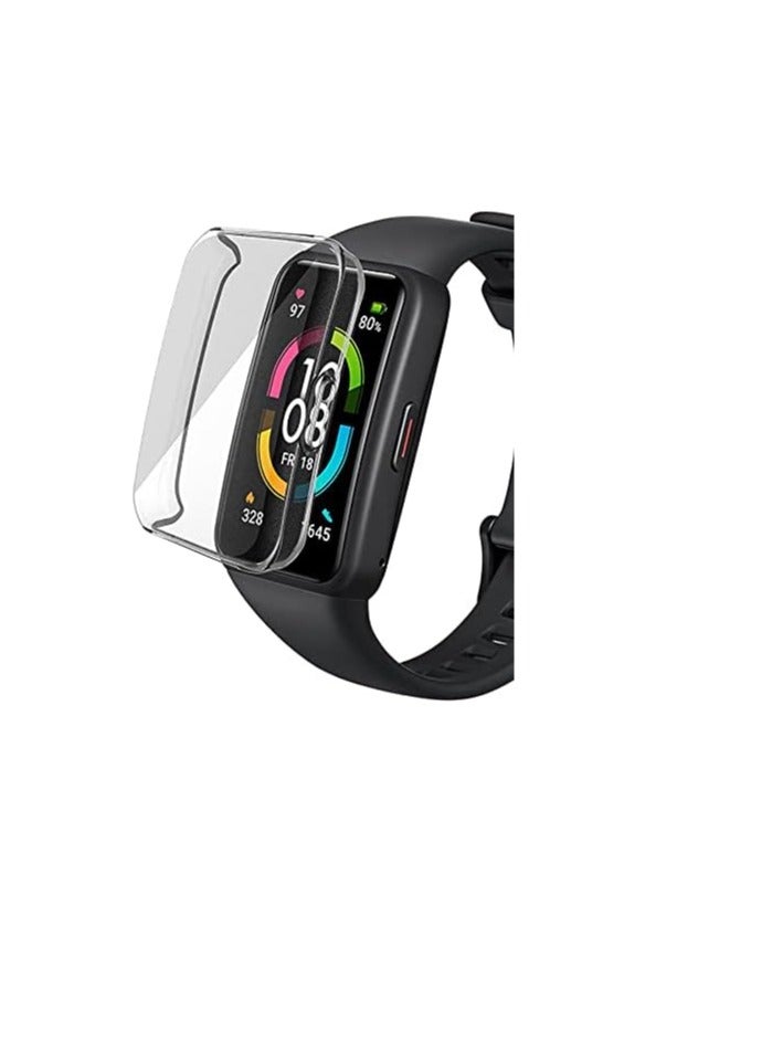 Case Compatible with Huawei Band 8, Soft TPU Slim Silicone Bumper Protective Cover for Huawei Band 8 - Image 2