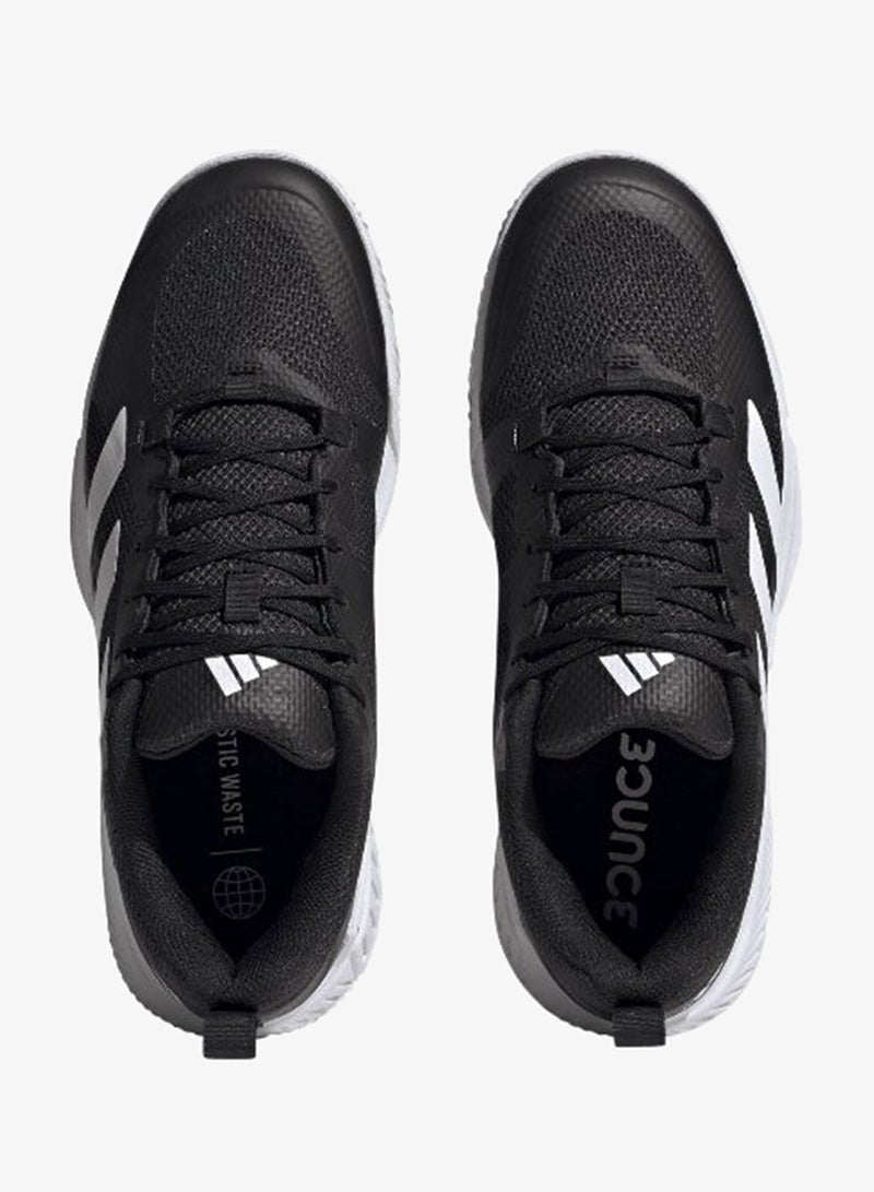 Adidas Court Team 2.0 M Black Indoor Shoes - Image 3