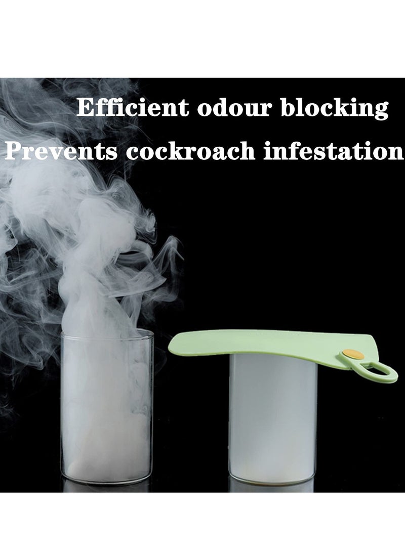 SYOSI Tub Stopper Silicone Floor Drain Anti-Odor Mat, Sewer Mat Deodorizing Drain Plugs, Kitchen Seal Sewer Deodorization Cover for Kitchen, Bathroom and Laundry (5.7x5.7 Inch) - Image 4