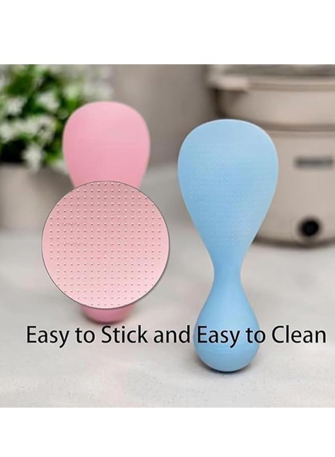 New Creative Tumbler Anti-stick Rice Spoon, Tumbler rice spoon standable and easy to clean, Tumbler Rice Spoons, Tumbler Anti-Stick Rice Spoon, Creative tumbler anti-stick rice spoon (C) - Image 2