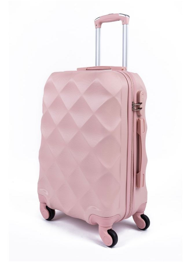 LIMRA - 6-Piece Trolley Bags Luggage Set Pink - Image 1