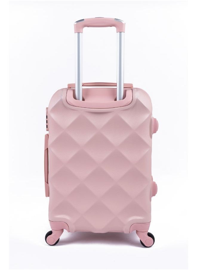 LIMRA - 6-Piece Trolley Bags Luggage Set Pink - Image 1