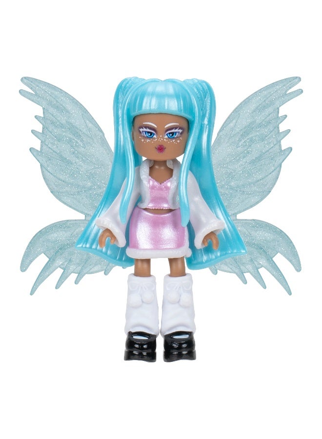 Royale High Core Deluxe 3-Inches Doll Figure with Accessories - Ice Fairy  | Exclusive Virtual Item Code Included | Collectible Figure | Fashion Doll | For Fans, Gamers & Collectors! | Official Licensed Product - Image 2
