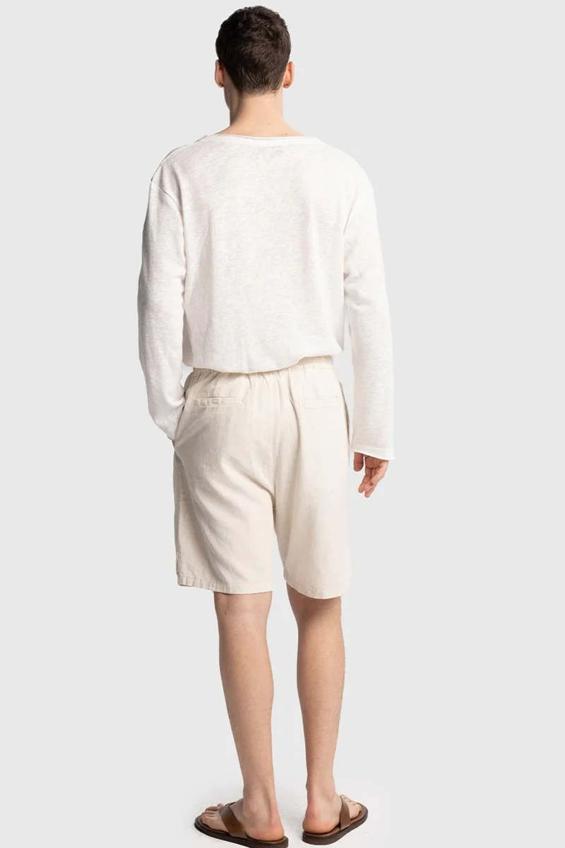 Giesto Beige Natural GIESTO Men's Tailored Shorts for Men | Best Price UAE