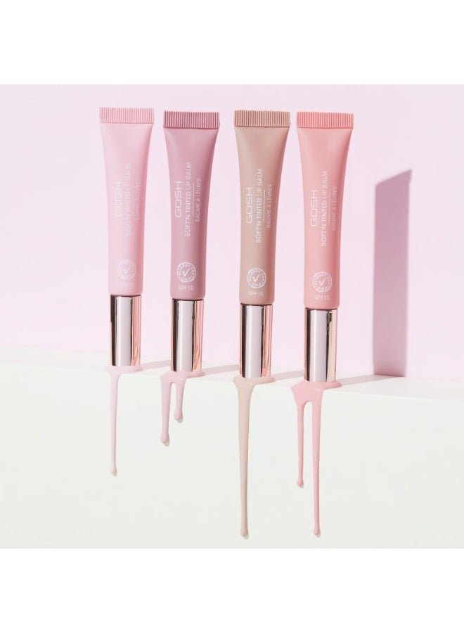 Gosh Soft'n Tinted Lip Balm SPF15 002 Nougat 8ml - Image 3