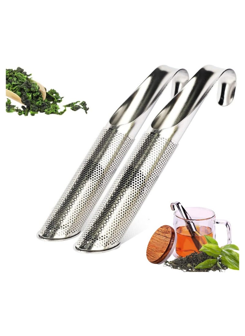 Generic Tea Strainers for Fine Loose Tea,  Stainless Steel Tea Diffuser, Long-Handle Tea Filter, Premium Tea Infuser Tea Strainer for Tea, Rose, Coffee, Spices  - Image 1