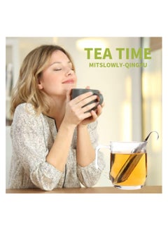 Generic Tea Strainers for Fine Loose Tea,  Stainless Steel Tea Diffuser, Long-Handle Tea Filter, Premium Tea Infuser Tea Strainer for Tea, Rose, Coffee, Spices  - Image 2