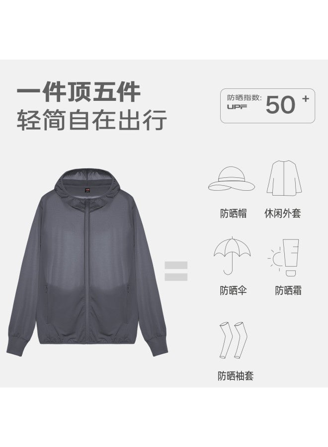 Baleno Sun Protection Jacket - Unisex Lightweight Breathable Hooded Sports Windbreaker, Uv Sunblock Thin Coat For Women - Image 3