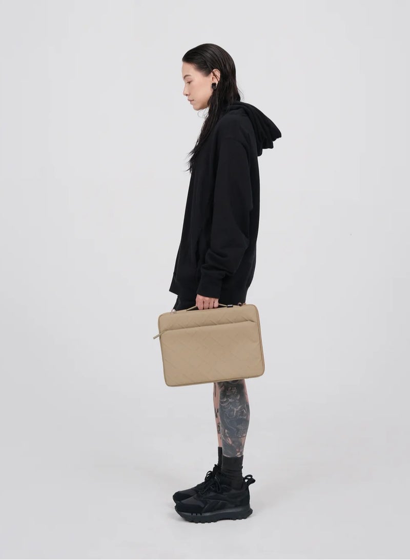 SKINARMA LAPTOP BAG JUNO (Fits up to 14.5 " MacBook) -KHAKI - Image 4