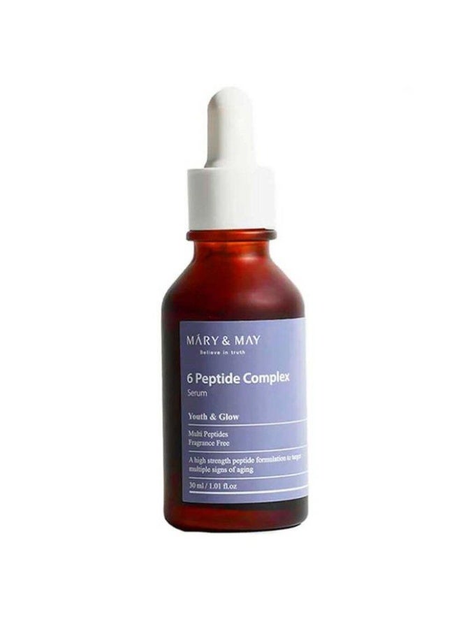MARY & MAY 6 Peptide Complex Serum - 30ml - Image 2