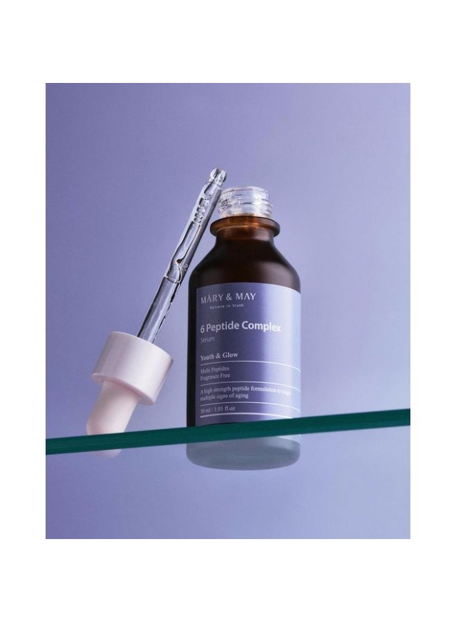 MARY & MAY 6 Peptide Complex Serum - 30ml - Image 3