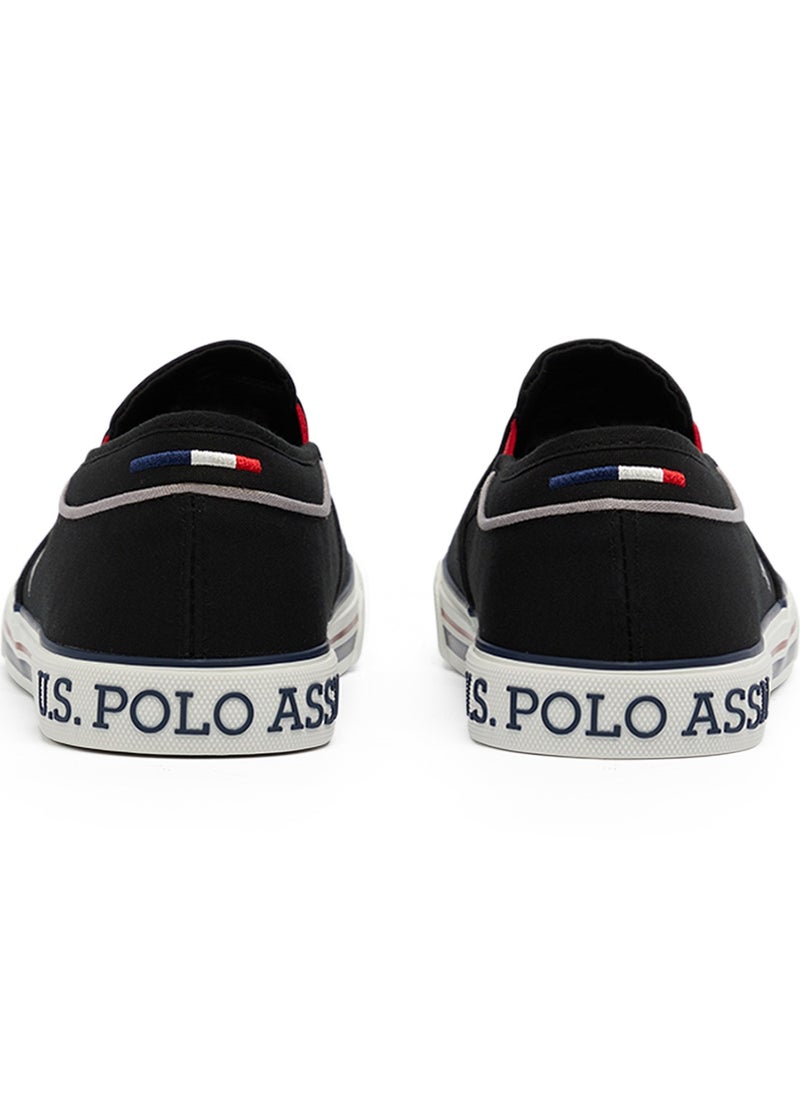 U.S. Polo Assn. - Men's Black Low-Top Sneakers - Lightweight Slip-On Design - Image 1