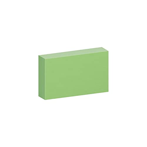 Oxford Blank Color Index Cards, 3" x 5", Green, 100 Per Pack (7320 GRE) - Image 2
