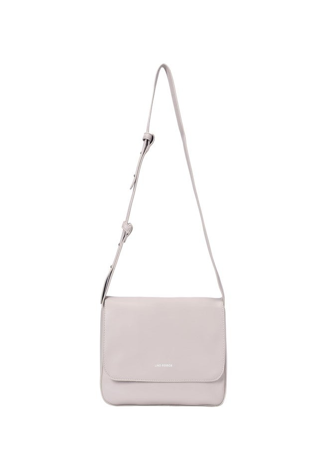 Lino Perros Womens Beige Shoulder Bag - Image 1