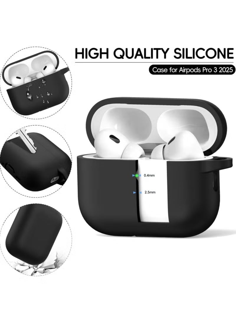 AirPods Pro 3 silicone protective case cover, Front LED Visible (Green) - Image 5