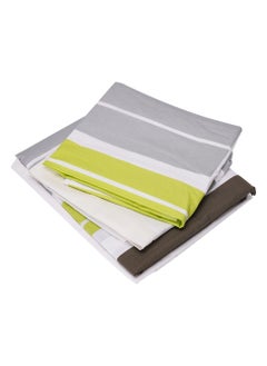 Home-Tex Design 3 Piece Hometex Design 100% Cotton King size printed flat sheet set DEAR - 1 Flat Sheet (240x260 cm) + 2 Pillow Covers (50x80 cm)  - Image 3