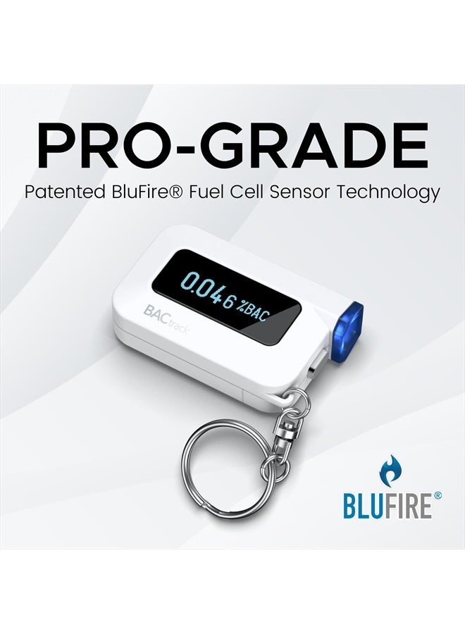 BACtrack C6 Keychain Breathalyzer | Professional-Grade Accuracy | Optional Wireless Smartphone Connectivity | Compatible w/ Apple iPhone, Google & Samsung Android Devices | Apple HealthKit Integration - Image 3