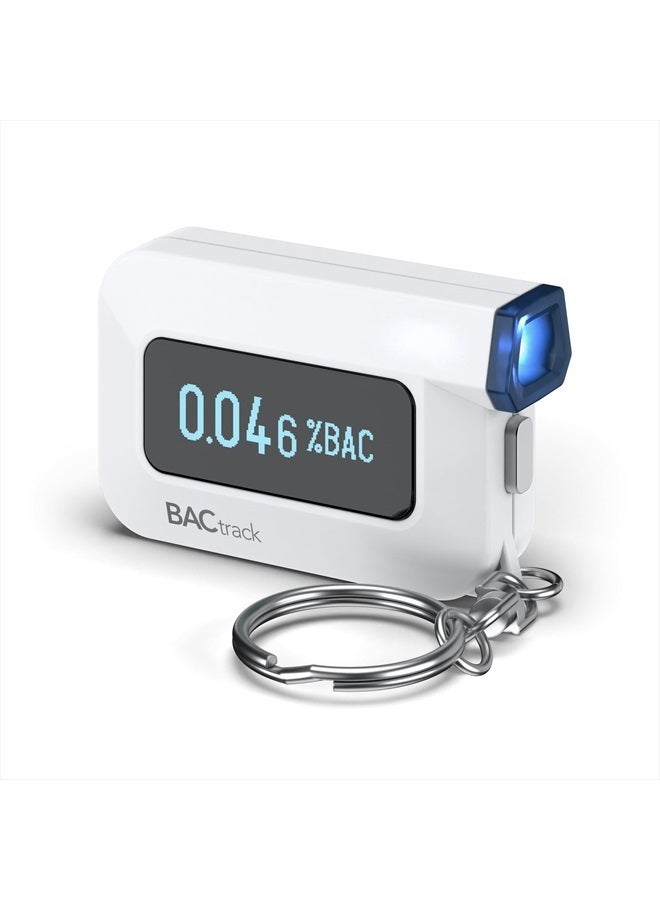 BACtrack C6 Keychain Breathalyzer | Professional-Grade Accuracy | Optional Wireless Smartphone Connectivity | Compatible w/ Apple iPhone, Google & Samsung Android Devices | Apple HealthKit Integration - Image 1