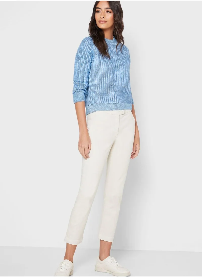 غانت كنزة محبوكة بالكابل