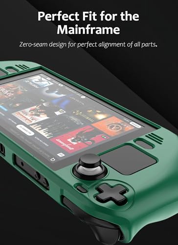 Sorandy Steam Deck Case, Steam Deck Carrying Case, Kickstand Protective Case for Steam Deck, Steam Deck Accessories with Drops, Scratches, Dust, Fingerprints, Hands Full - Image 3